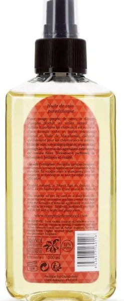 MONOI HUILE CAPILLAIRE 100ML - COMPTOIR DES MONOI
