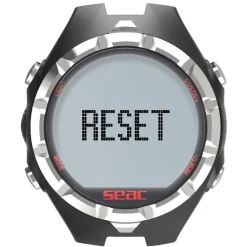 Montre ordinateur chasse sous-marine apnée APNEA noir/rouge SEAC SUB