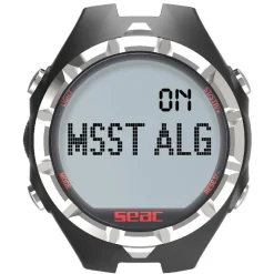 Montre ordinateur chasse sous-marine apnée APNEA noir/rouge SEAC SUB
