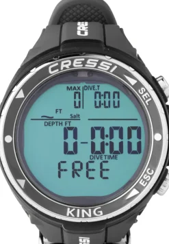 Montre ordinateur chasse sous-marine et apnée KING CRESSI SUB