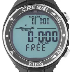 Montre ordinateur chasse sous-marine et apnée KING CRESSI SUB
