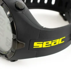 Montre ordinateur chasse sous-marine apnée APNEA HR noir/jaune SEAC SUB