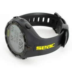 Montre ordinateur chasse sous-marine apnée APNEA HR noir/jaune SEAC SUB