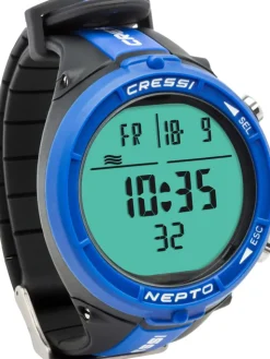 Montre ordinateur d'apnée et de chasse sous-marine NEPTO CRESSI SUB
