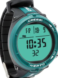 Montre ordinateur d'apnée et de chasse sous-marine NEPTO CRESSI SUB
