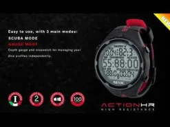 Montre ordinateur de plongée ACTION HR SEAC SUB