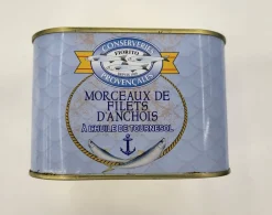 MORCEAUX DE FILETS D'ANCHOIS A L'HUILE 800G CONSERVERIES PROVENCALES