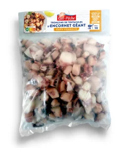 MORCEAUX TENTACULES D'ENCORNET CUITS 1KG