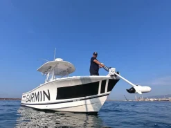 Moteur électrique avant - Force Kraken Blanc - Garmin