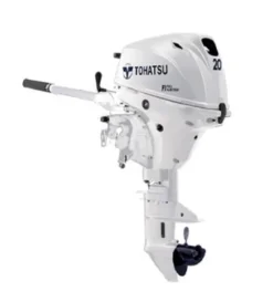 MOTEUR TOHATSU 4 TEMPS BI-Cylindre 20CV - Barre franche