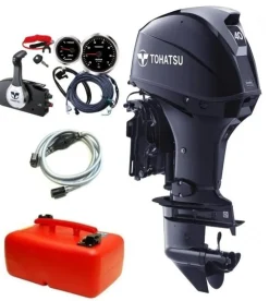 MOTEUR TOHATSU 4 TEMPS TRI-CYLINDRE 40CV