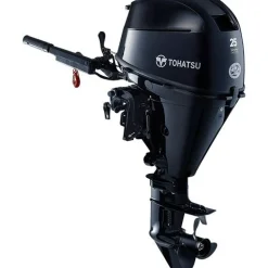 MOTEUR TOHATSU 4 TEMPS Tri-Cylindre 25CV - Barre franche