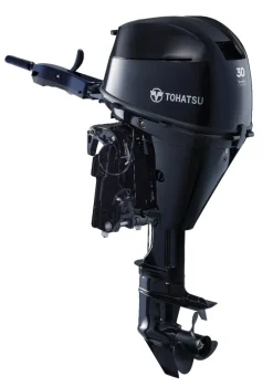 MOTEUR TOHATSU 4 TEMPS TRI-CYLINDRE 30CV- BARRE FRANCHE