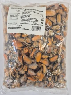 MOULES DECORTIQUÉES CUITES 300/500P 1KG