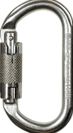Mousqueton Automatique Oval Acier Twistlock - Climbing Technology