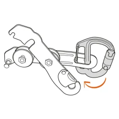 Mousqueton Freino Z TwistLock - PETZL