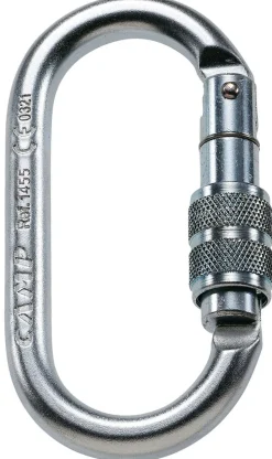 Mousqueton Oval acier vis Keylock - CAMP