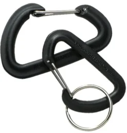 Mousqueton porte-clés Micron Small Black Diamond