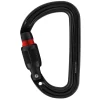 Mousqueton Sm'D Screw-Lock noir - PETZL