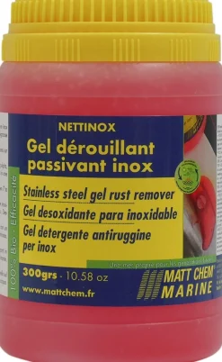 NETTINOX - Gel dérouillant nettoyant passivant pour l'inox - pot de 250 ML