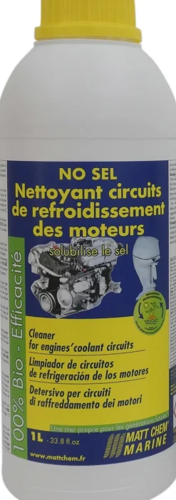 NO SEL - Nettoyant concentré des circuits de refroidissement - bidon de 1 litre