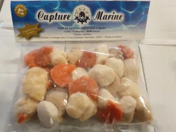 NOIX ST JACQUES ET CORAIL GROENLAND 250G 20/40P