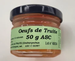 OEUFS DE TRUITE 50G