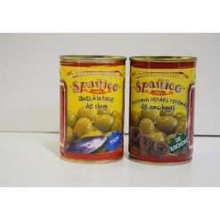 OLIVES LOT ANCHOIS 2X120G