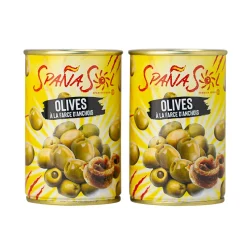 OLIVES LOT ANCHOIS 2X120G
