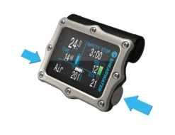 Ordinateur de plongée sous-marine PERDRIX 2 Ti black SHEARWATER