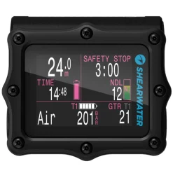 Ordinateur de plongée sous-marine PERDRIX 2 Ti black SHEARWATER