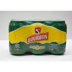 PACK 6 CANNETTES BOURBON 6*33CL