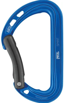 PACK DE 6 MOUSQUETONS SPIRIT COURBE PETZL