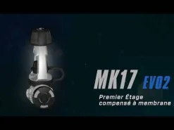 Pack détendeur de plongée MK17 EVO 2 DIN C370 + Octopus R105 + manomètre SCUBAPRO