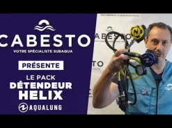 Pack détendeur HELIX DIN avec OCTOPUS & mano AQUALUNG