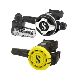 Pack détendeur MK25 EVO S600 DIN SCUBAPRO + Octopus R105 SCUBAPRO & manomètre