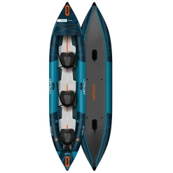 Pack kayak gonflable AZURA 415 3 places ABSTRACT