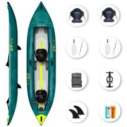 Pack kayak gonflable EPYX 380 2 places AQUADESIGN