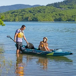Pack kayak gonflable STEAM HP 412 2 places AQUA MARINA