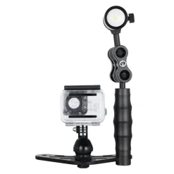Pack lampe de plongée photo/vidéo D530V + platine H02 pour caméra ORCA TORCH