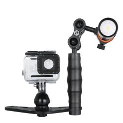 Pack lampe de plongée photo/vidéo D530V + platine H02 pour caméra ORCA TORCH