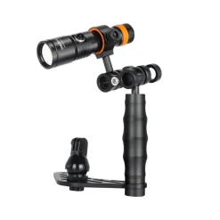 Pack lampe de plongée photo/vidéo D530V + platine H02 pour caméra ORCA TORCH
