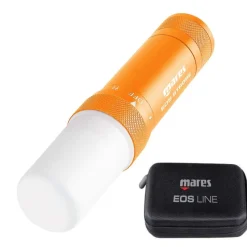 Pack lampe étanche EOS 25LR avec pointeur laser + lampe étanche EOS STROBE MARES