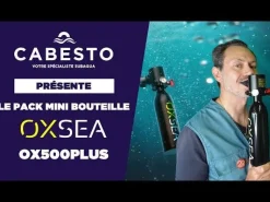 Pack mini-bouteille OX500PLUS 0.5 l + Pompe manuelle OXSEA