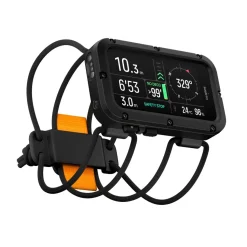 Pack ordinateur de plongée sous-marine NAUTIC bracelet Bungee + sonde TANK POD SUUNTO