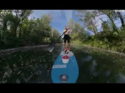 Pack paddle gonflable 10' DELTA (sup. pompe. pagaie)