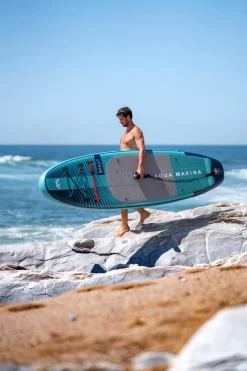 Pack paddle gonflable BEAST 10'6 AQUA MARINA (sup. pompe. pagaie. leash)