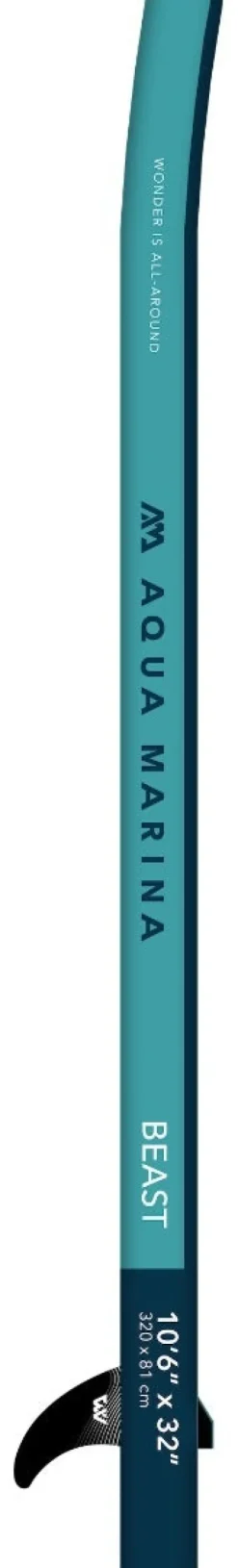 Pack paddle gonflable BEAST 10'6 AQUA MARINA (sup. pompe. pagaie. leash)