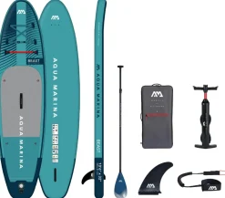 Pack paddle gonflable BEAST 10'6 AQUA MARINA (sup. pompe. pagaie. leash)