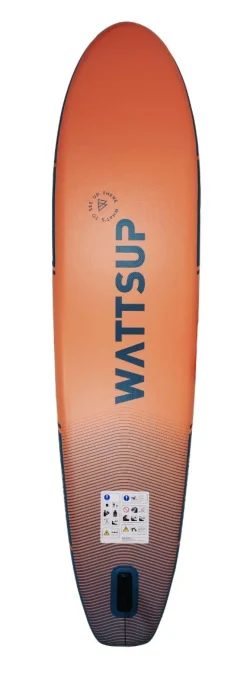 Pack paddle gonflable F11' WATTSUP (sup.pompe.pagaie.leash)
